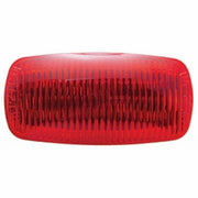 16 RED LED RECTANGULAR CLEARANCE/MARKER LIGHT - RED "PHANTOM I" LENS