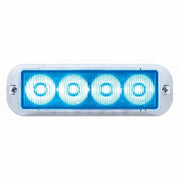 4 LED 12V/24V STROBE LIGHT - BLUE