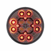 4" ROUND COMBO LIGHT WITH 12 LED S/T/T LIGHT & 16 LED BACK-UP LIGHT - CLEAR LENS