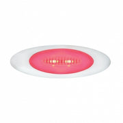 6 LED "M5 MILLENNIUM" MARKER LIGHT - GLO LIGHT- RED LED/CLEAR LENS