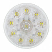 20 LED 4” BACK-UP LIGHT - COMPETITION SERIES - WHITE LED/CLEAR LENS