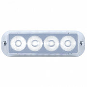 4 LED 12V/24V STROBE LIGHT - WHITE