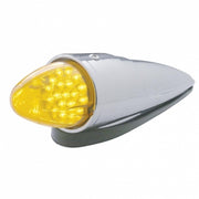 19 AMBER LED GRAKON 1000 STYLE REFLECTOR/CLEAR CAB LIGHT - AMBER LENS