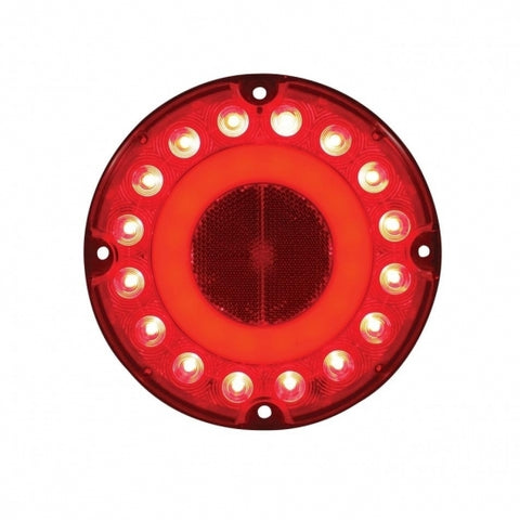 32 RED LED 7" S/T/T & P/T/C LIGHT - RED