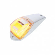 24 LED RECTANGULAR CAB LIGHT ASSEMBLY - GLO LIGHT - AMBER LED/CLEAR LENS