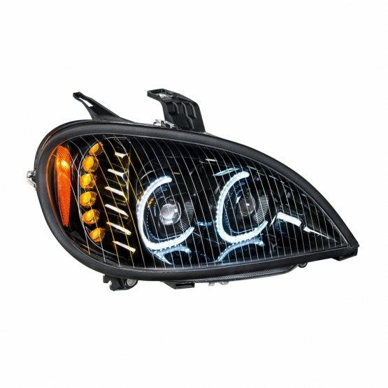 C"BLACKOUT" HIGH POWER LED PROJECTION HEADLIGHT FOR 1996-2018 FREIGHTLINER COLUMBIA - PASSENGER