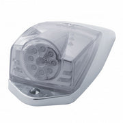 19 LED RECTANGULAR REFLECTOR CAB LIGHT COMPLETE KIT - AMBER LED/CLEAR LENS